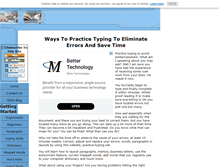Tablet Screenshot of practice-typing.net